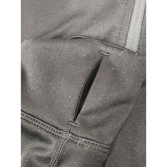 Nike Running Shirt Men's L Black Gray Long Sleeve‎ 1/4 Zip Pullover Dri-Fit - Picture 8 of 9